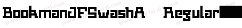 BookmanJFSwashA Regular字体转换
